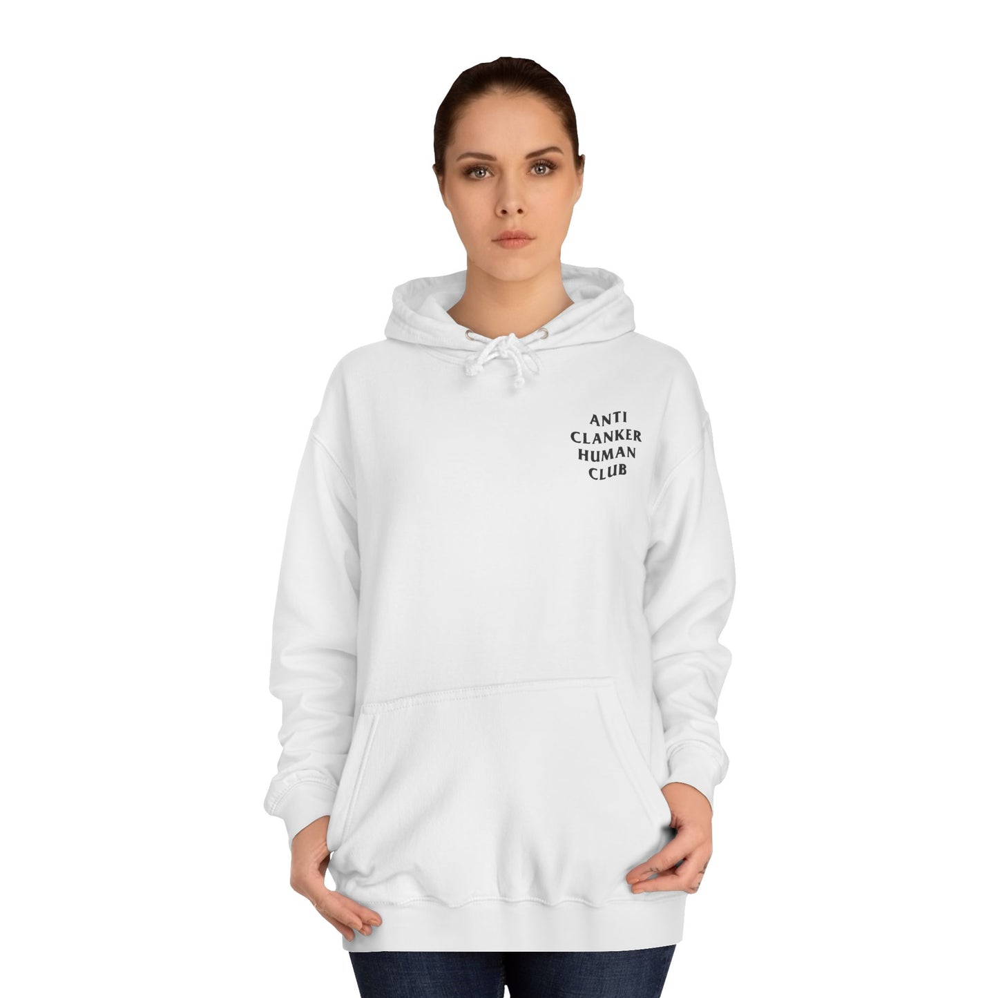 Anti Clanker Human Club Hoodie