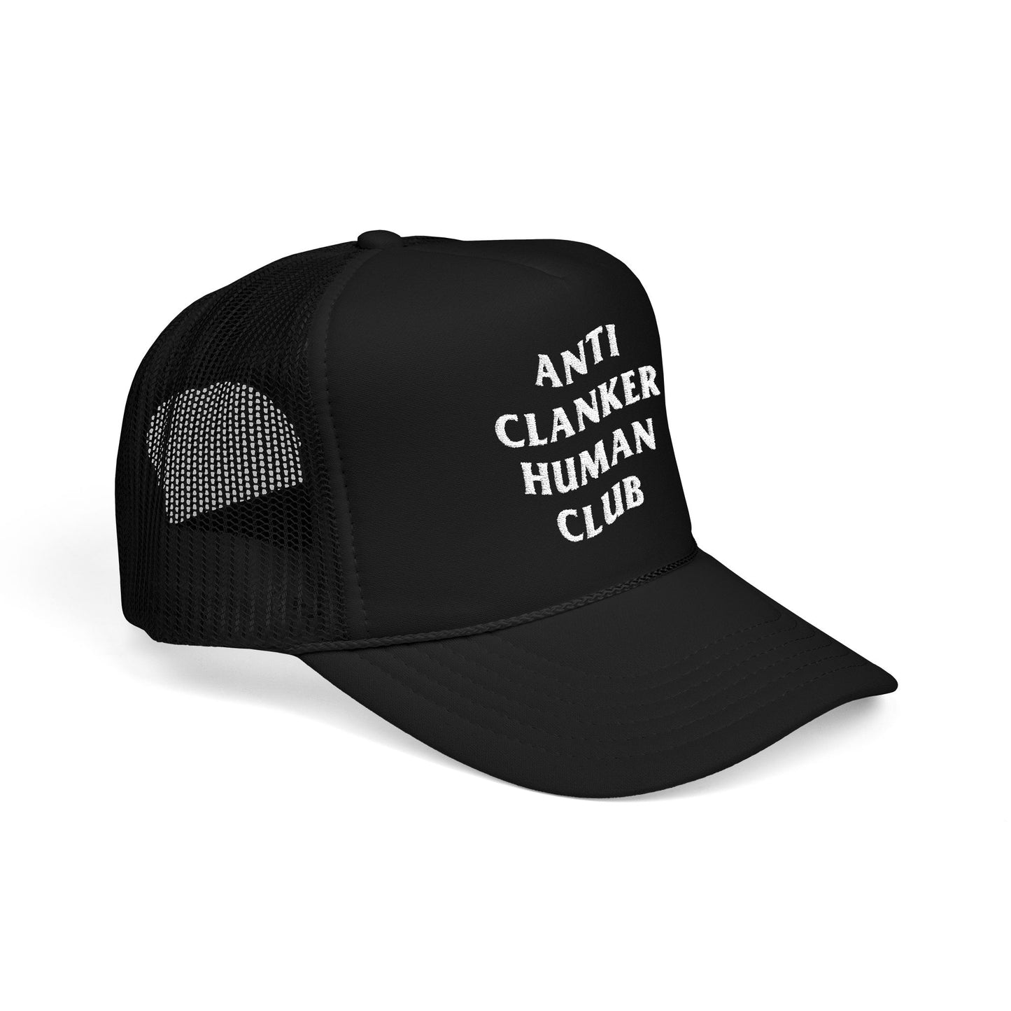 Anti Clanker Human Club Trucker Hat