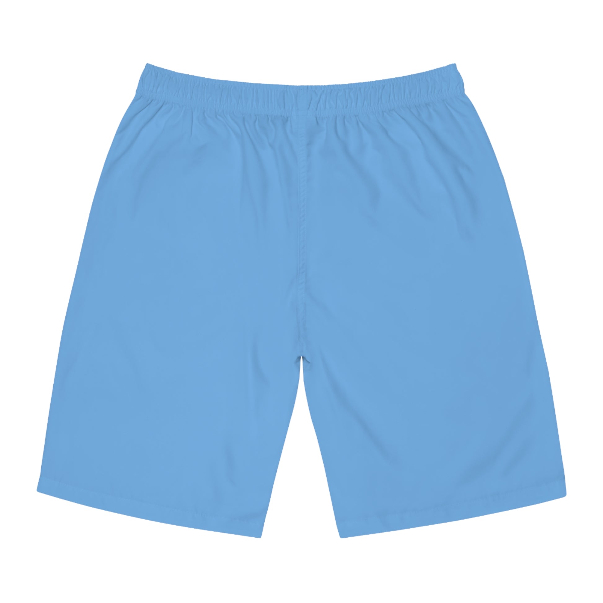 Sandy Grave Peace Palm swim trunks detail — skeletal palm print, lightweight beach shorts