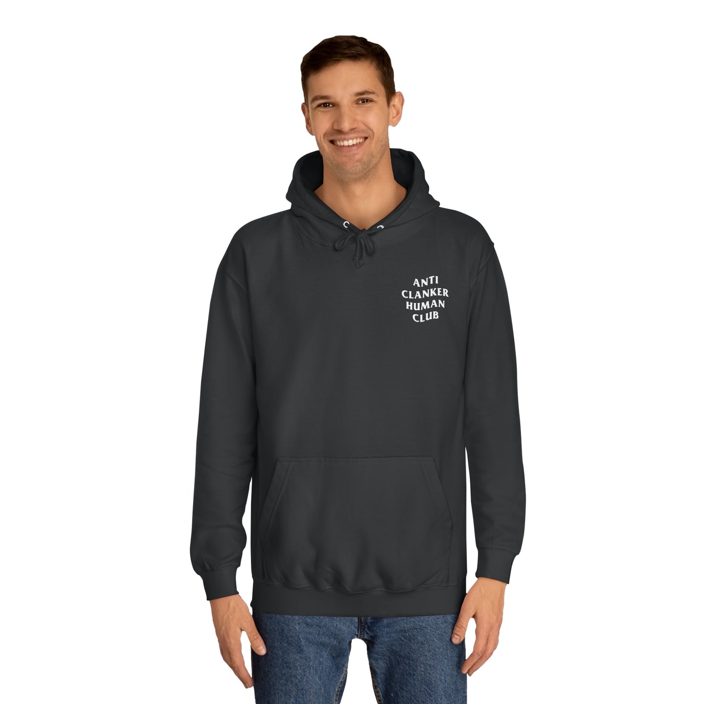 Anti Clanker Human Club Hoodie