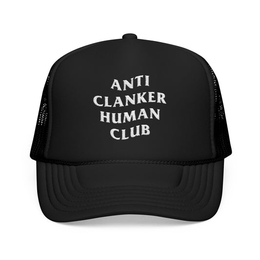 Anti Clanker Human Club Trucker Hat