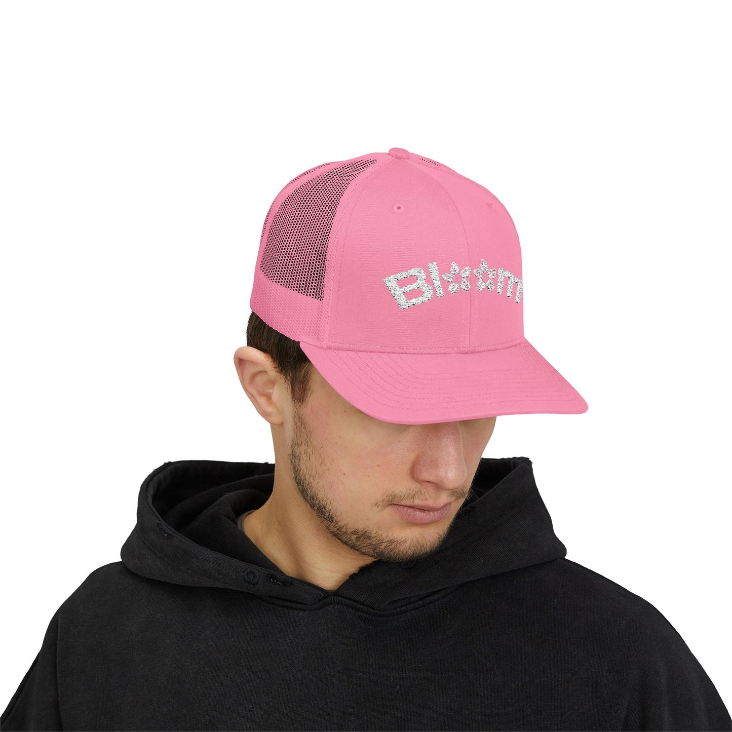 Pink Bloom Trucker Cap